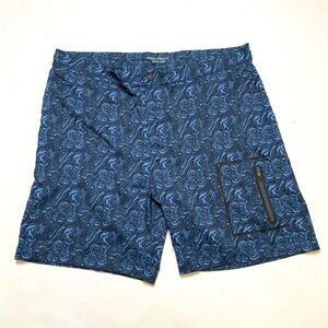 Mack Weldon print swim board shorts 44